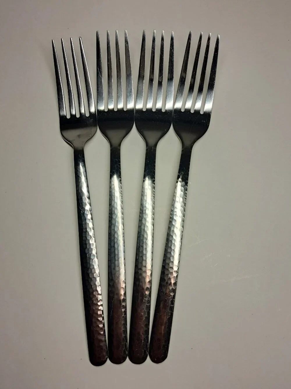 Four Piece Salad Fork Set - Stainless Steel